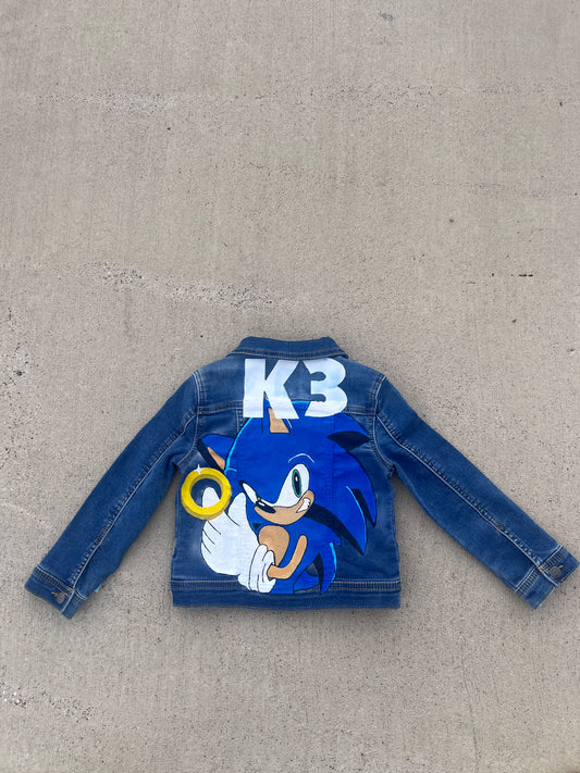 Kid(s) Custom Character Art Jean Jacket